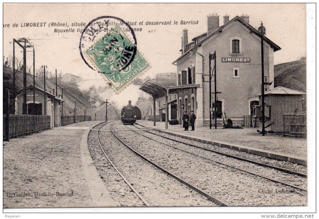 Limonest : la gare