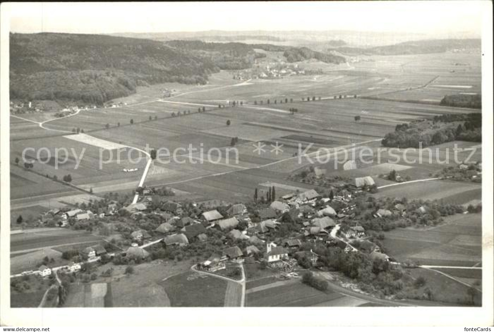 Limpach Fraubrunnen Fliegeraufnahme