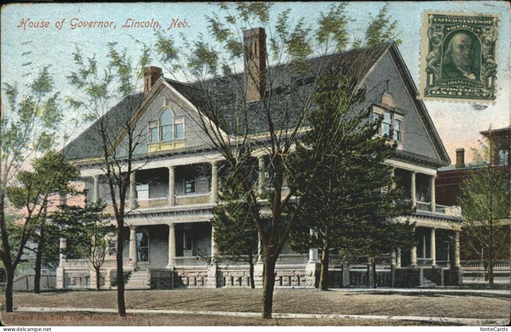 Lincoln Nebraska House of Governor