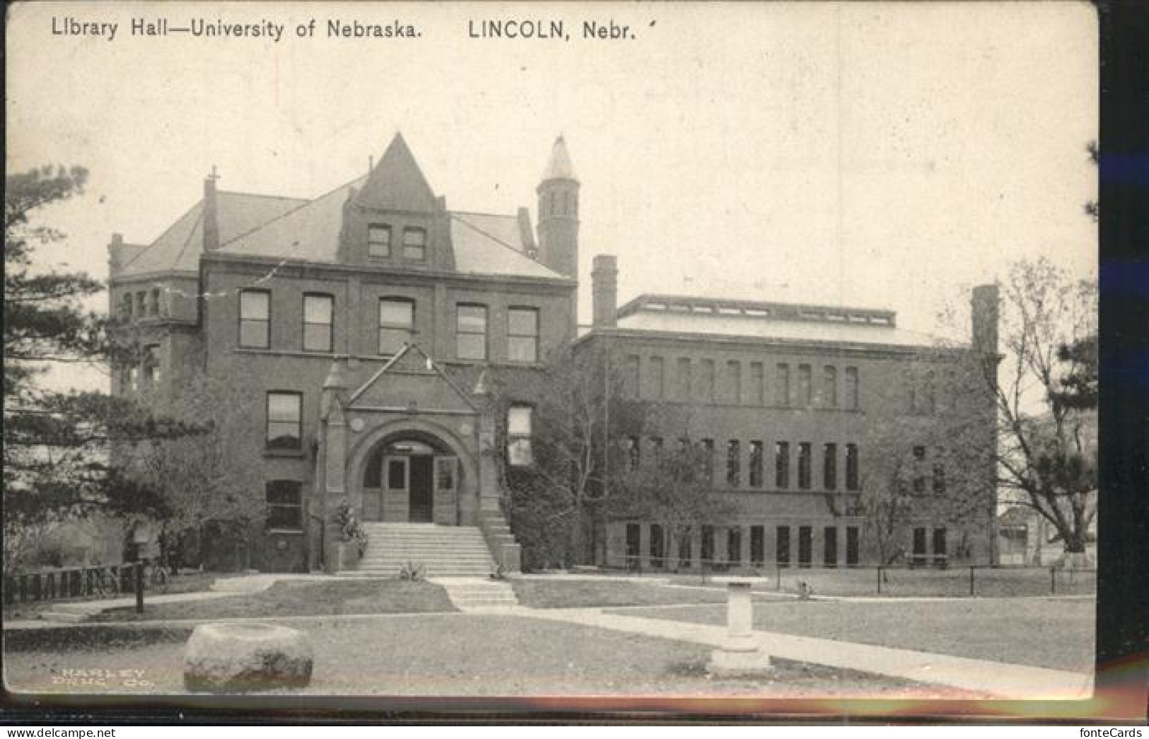 Lincoln Nebraska Library Hall University of Nebraska