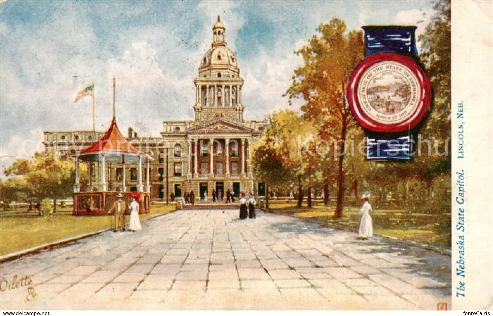 Lincoln Nebraska USA The Nebraska State Capitol