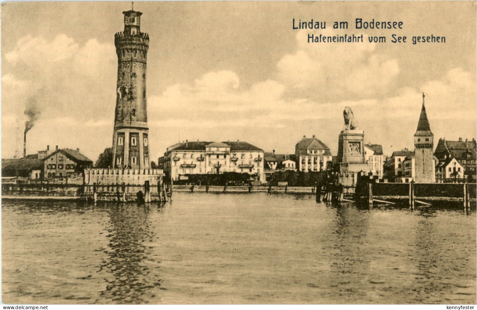 Lindau am Bodensee - Hafeneinfahrt