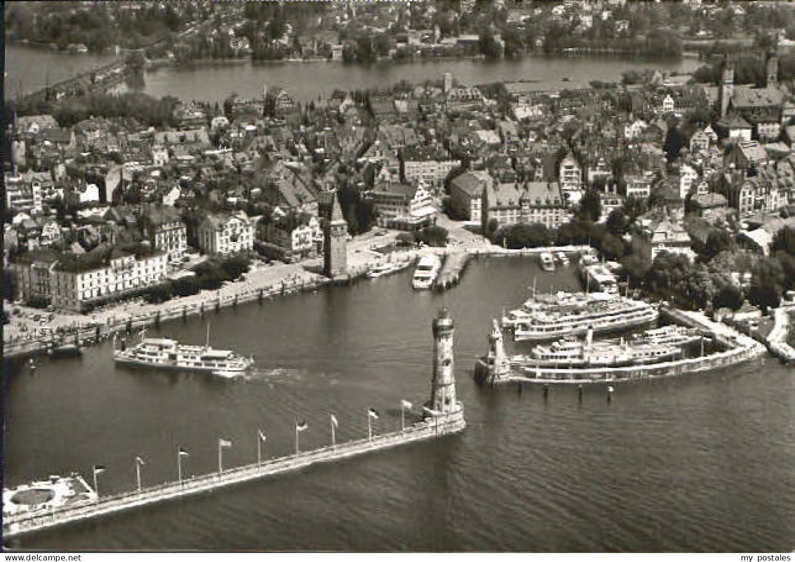 Lindau Bodensee Lindau Fliegeraufnahme
