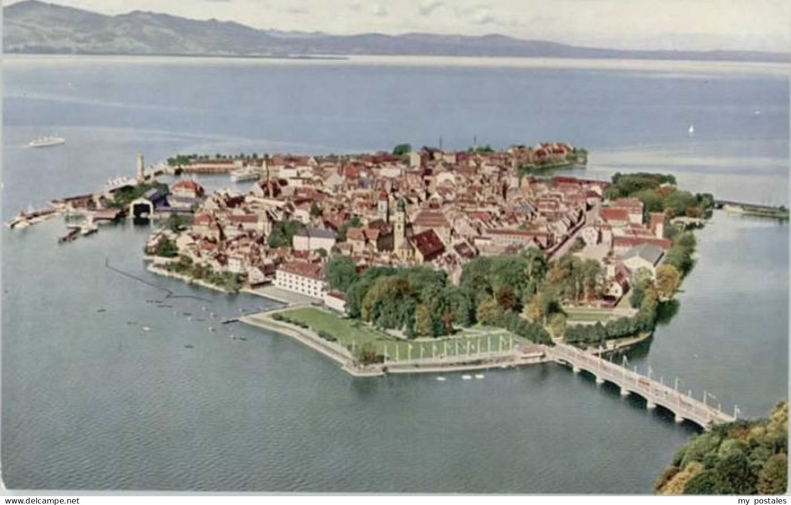 Lindau Bodensee Lindau Fliegeraufnahme