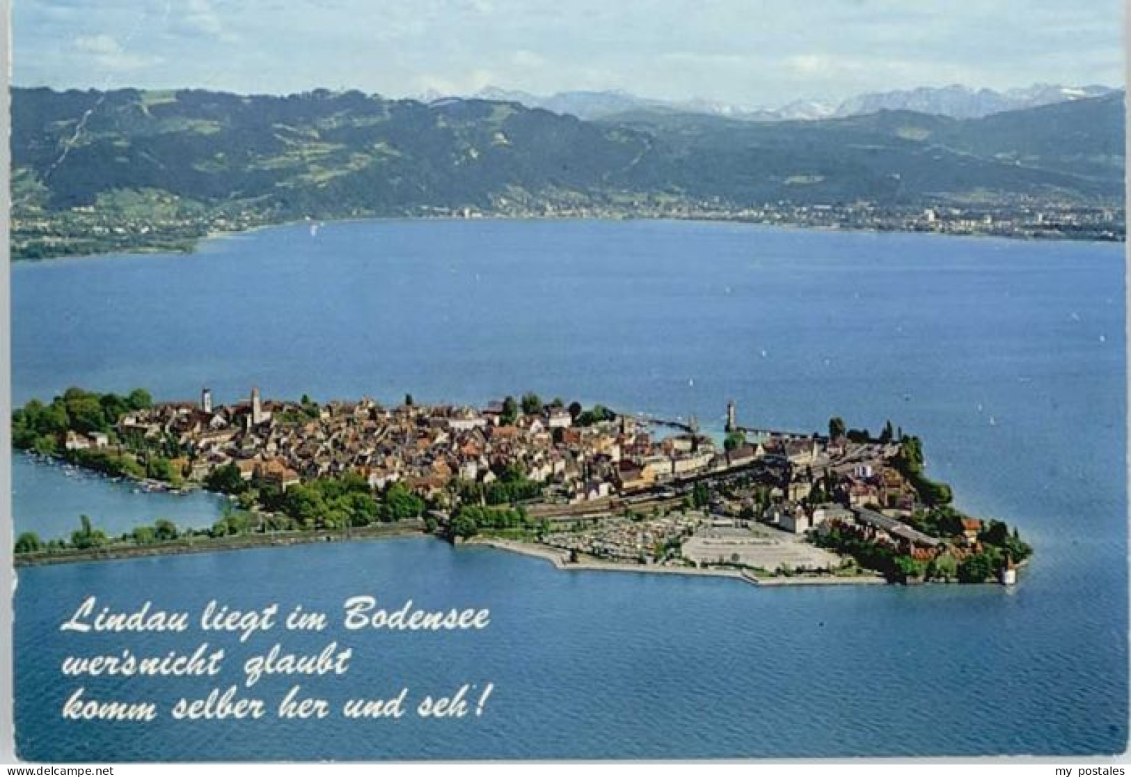 Lindau Bodensee Lindau Fliegeraufnahme