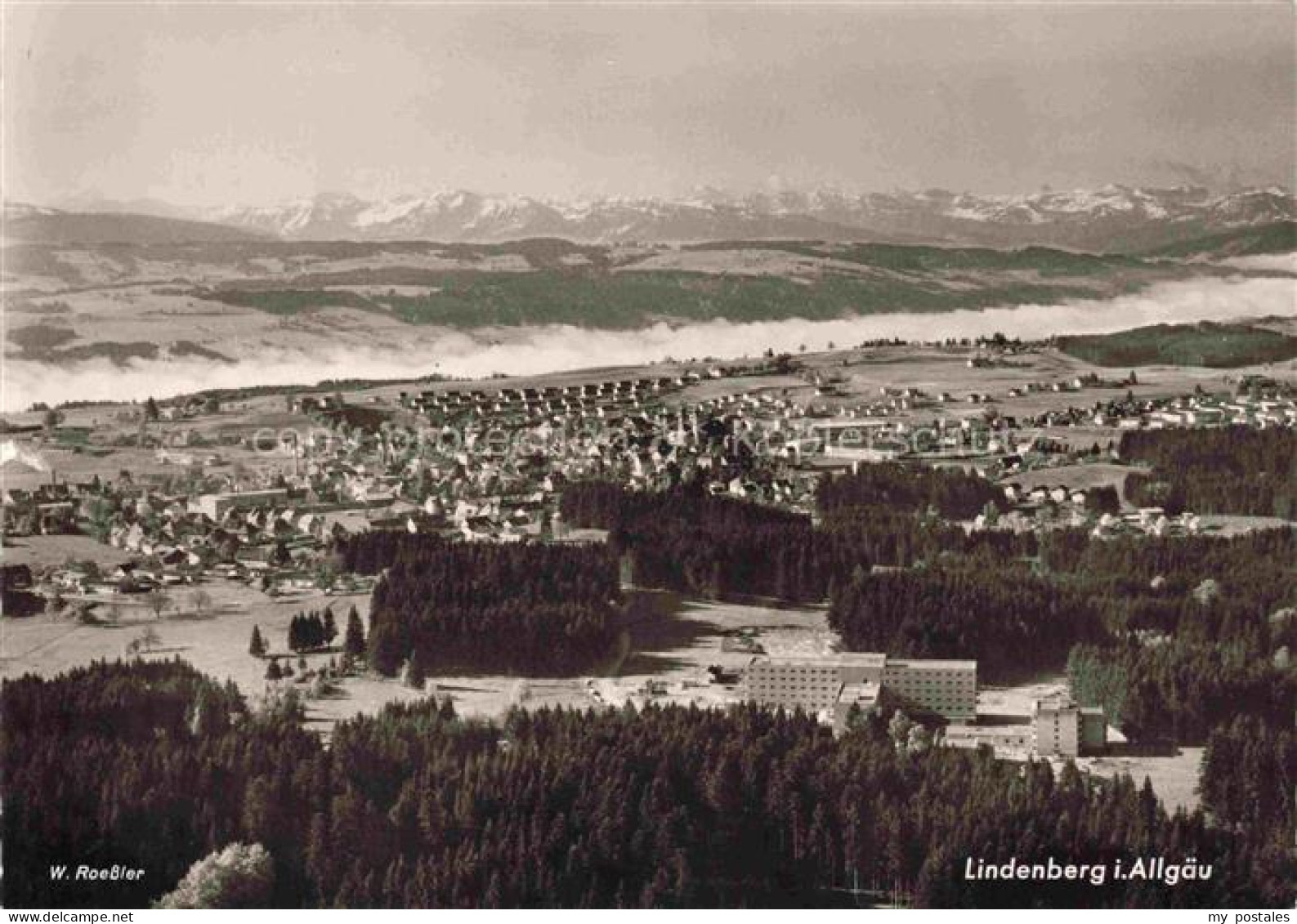 Lindenberg Allgaeu Fliegeraufnahme