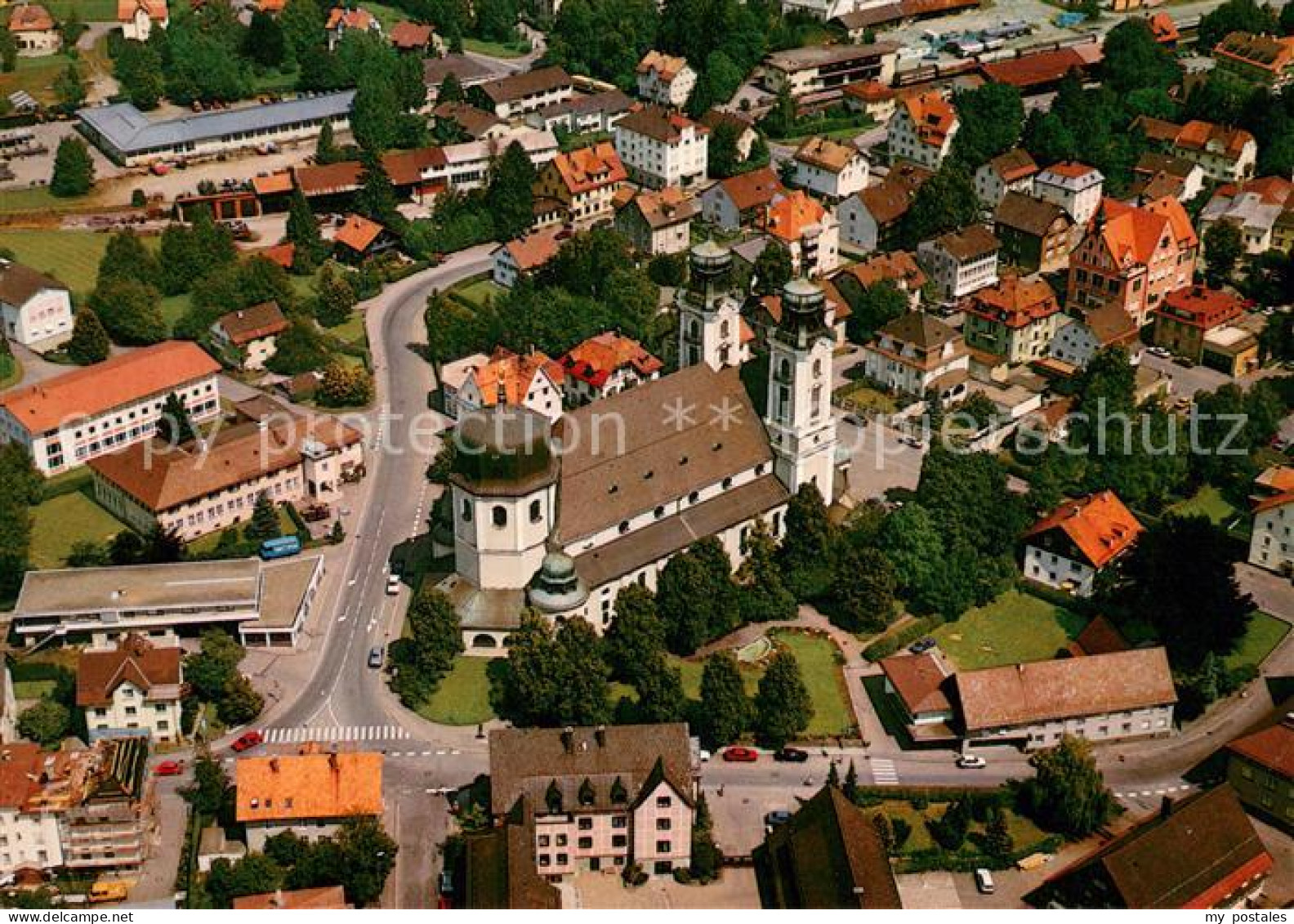 Lindenberg Allgaeu Fliegeraufnahme