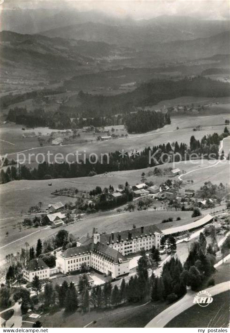 Lindenberg Allgaeu Fliegeraufnahme Sanatorium Lindenberg Alpenblick