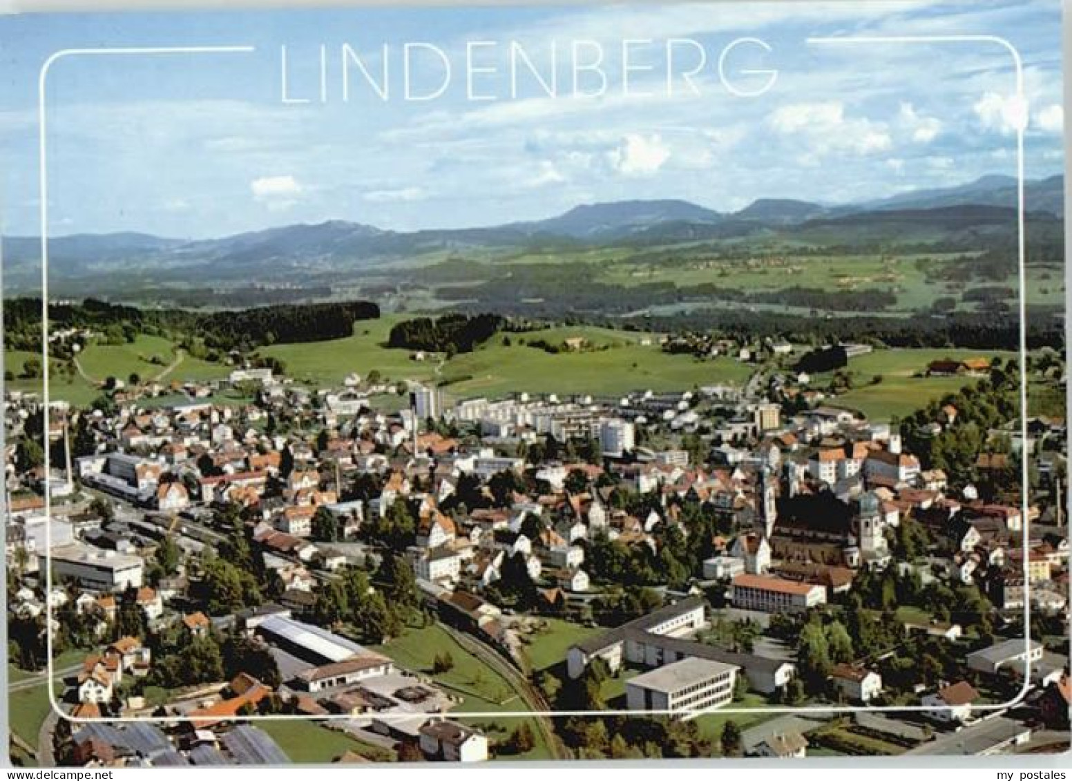Lindenberg Allgaeu Lindenberg Fliegeraufnahme