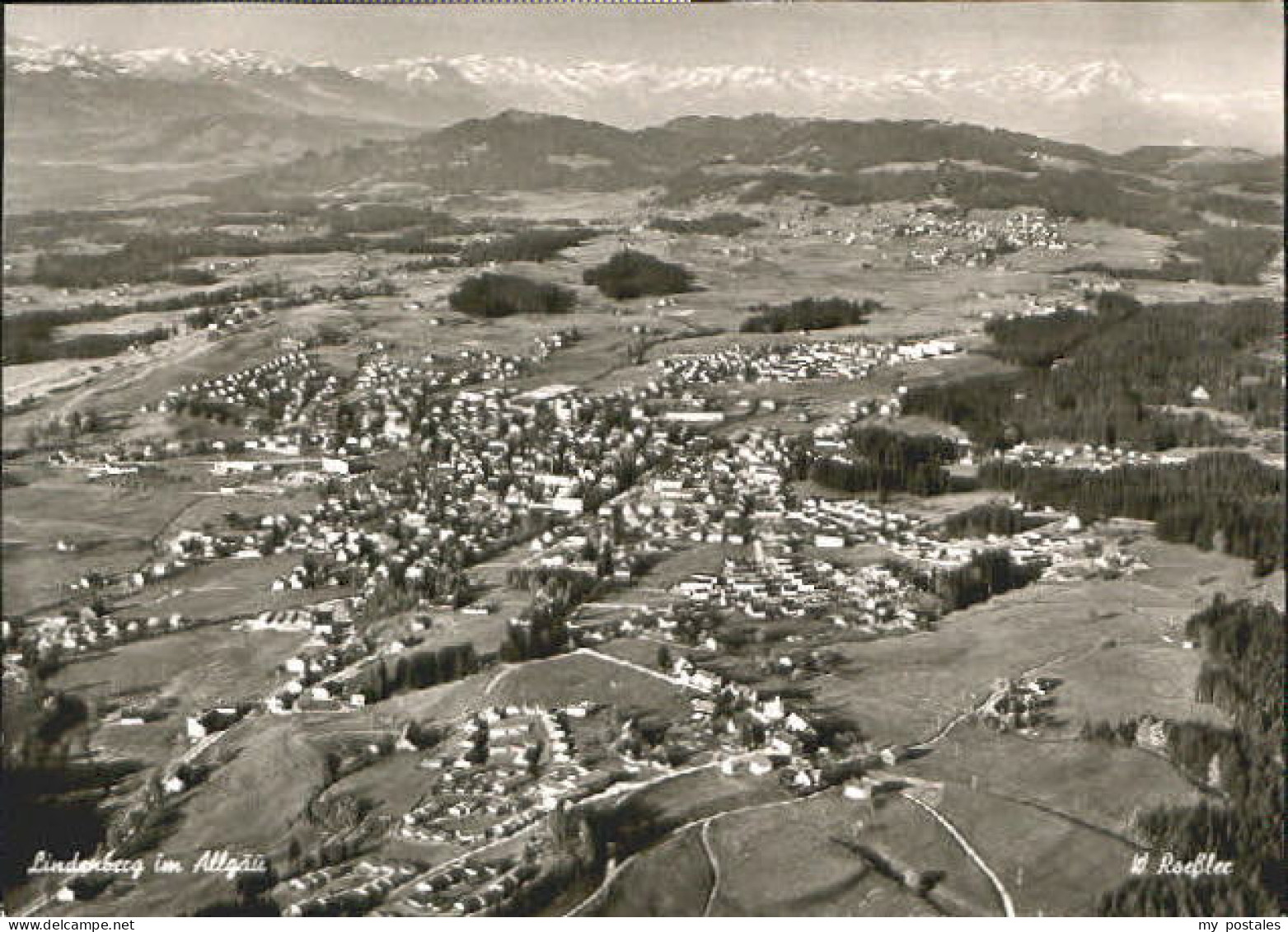 Lindenberg Allgaeu Lindenberg Fliegeraufnahme