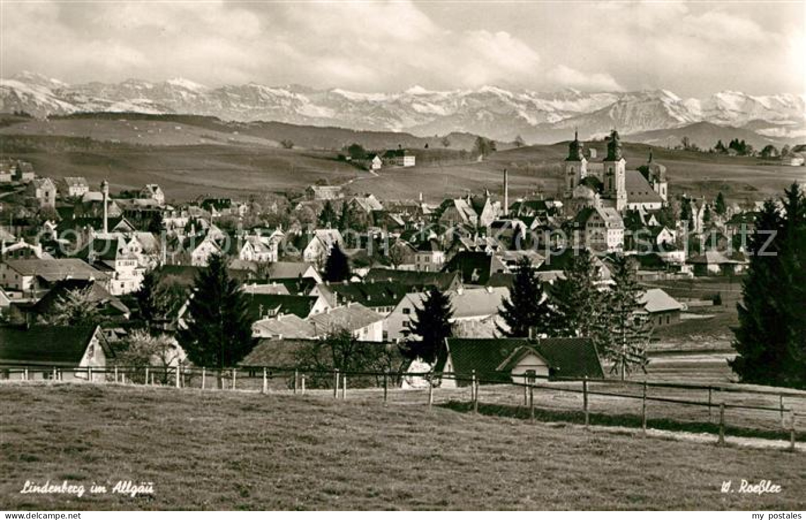 Lindenberg Allgaeu Panorama