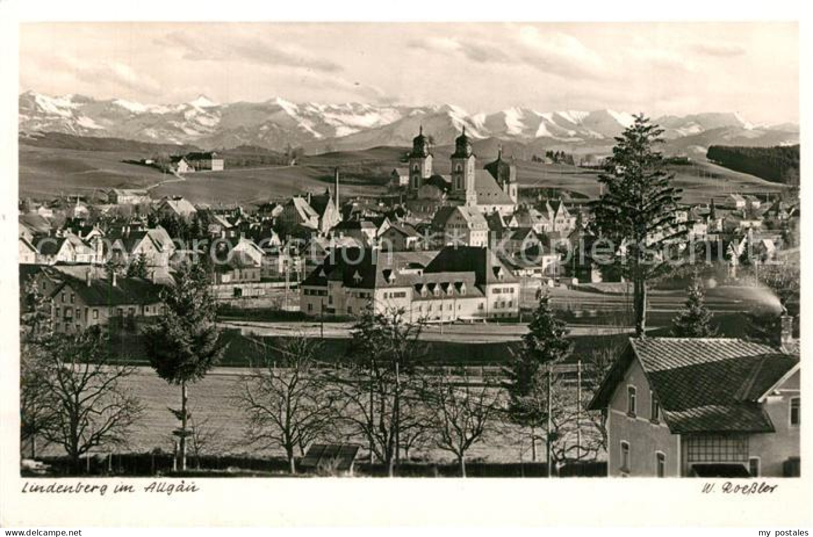 Lindenberg Allgaeu Panorama