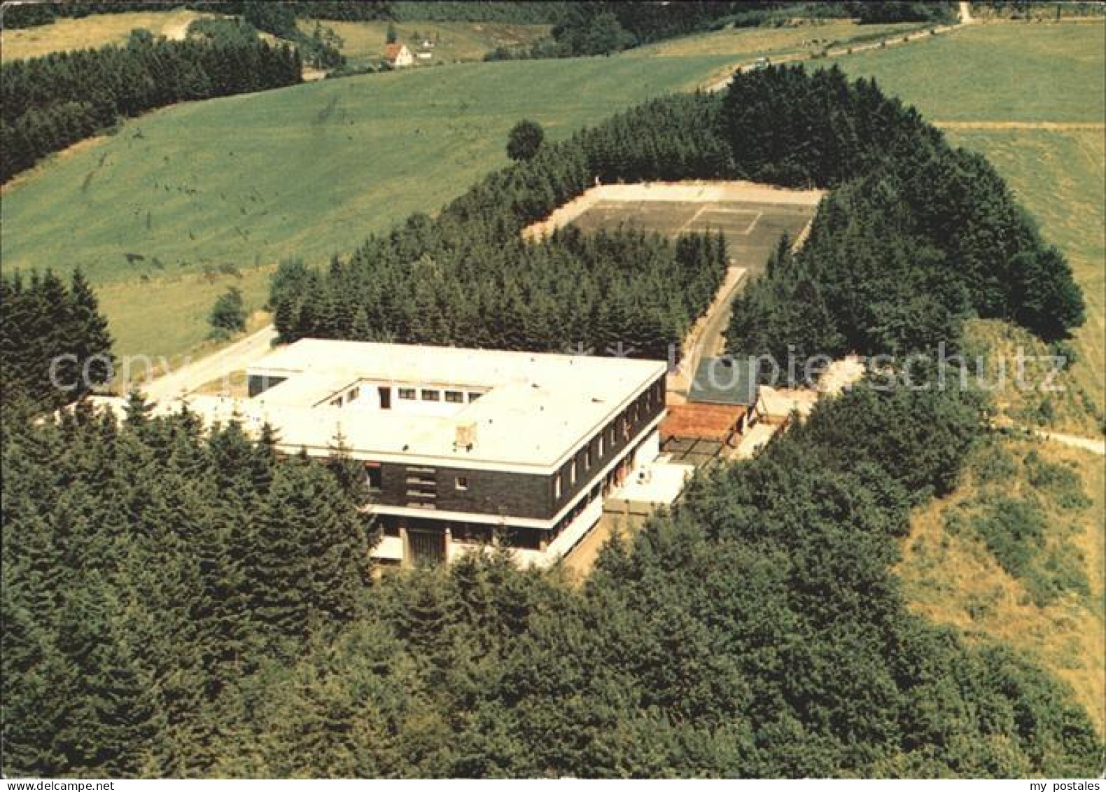 Lindlar Fliegeraufnahme Jugendherberge