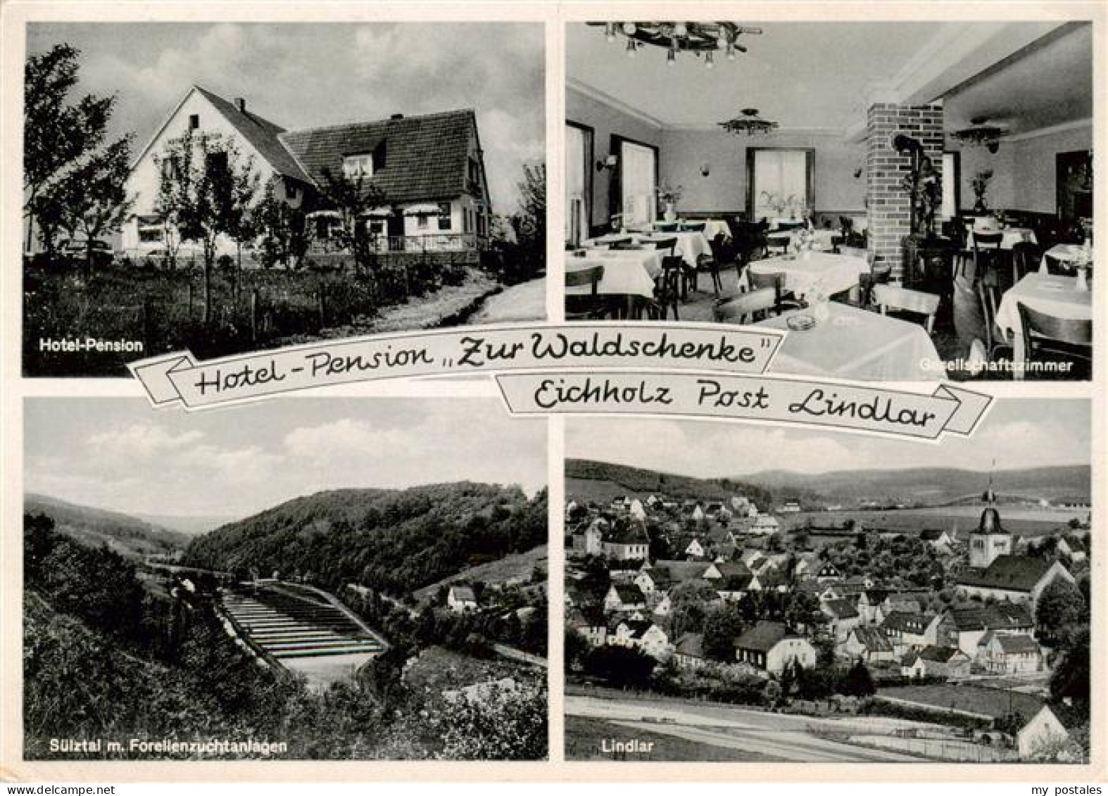 Lindlar Hotel Pension Zur Waldschenke Eichholz Gesellschaftszimmer Suelztal mit