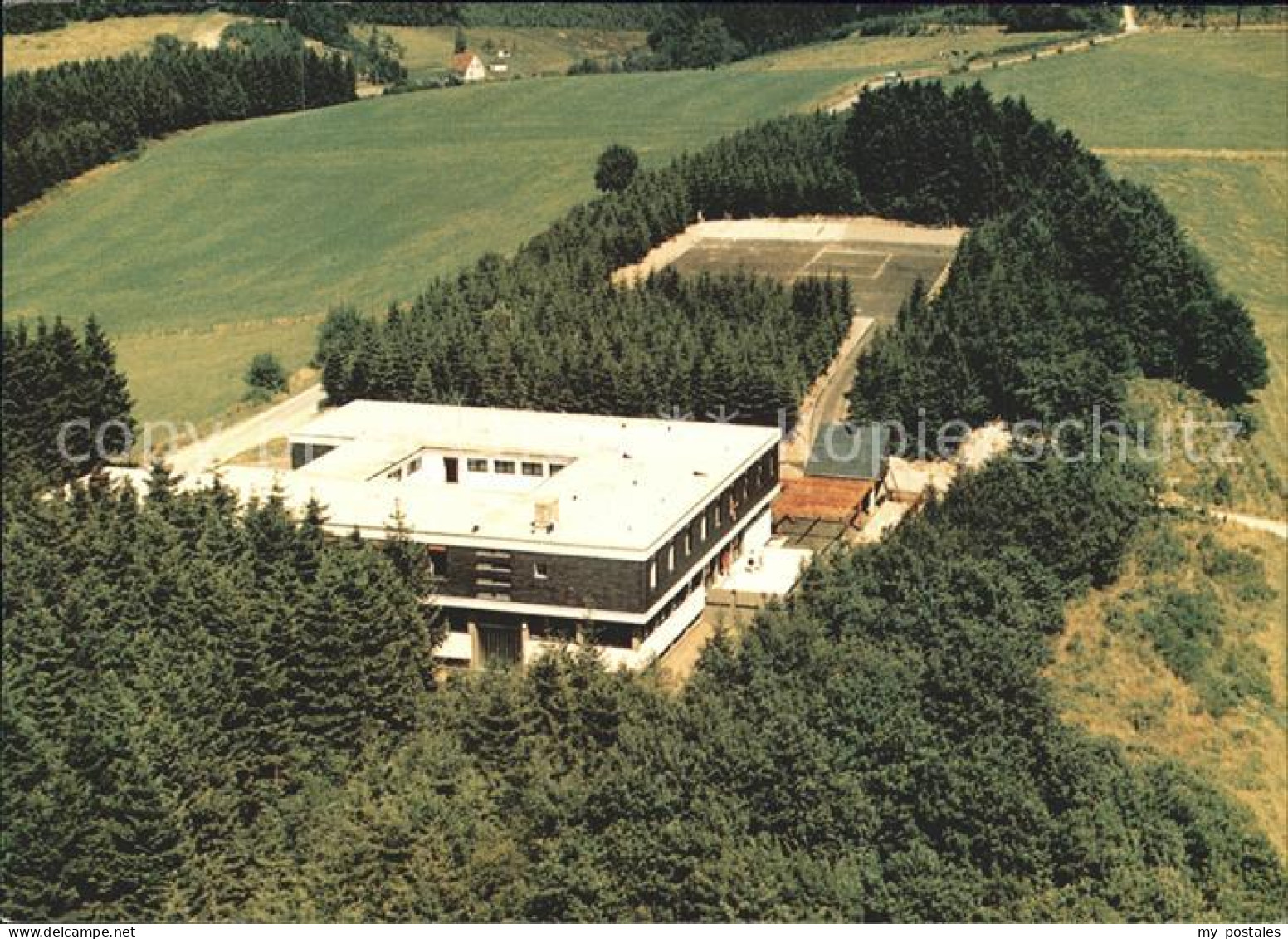 Lindlar Jugendherberg Lindlar Fliegeraufnahme