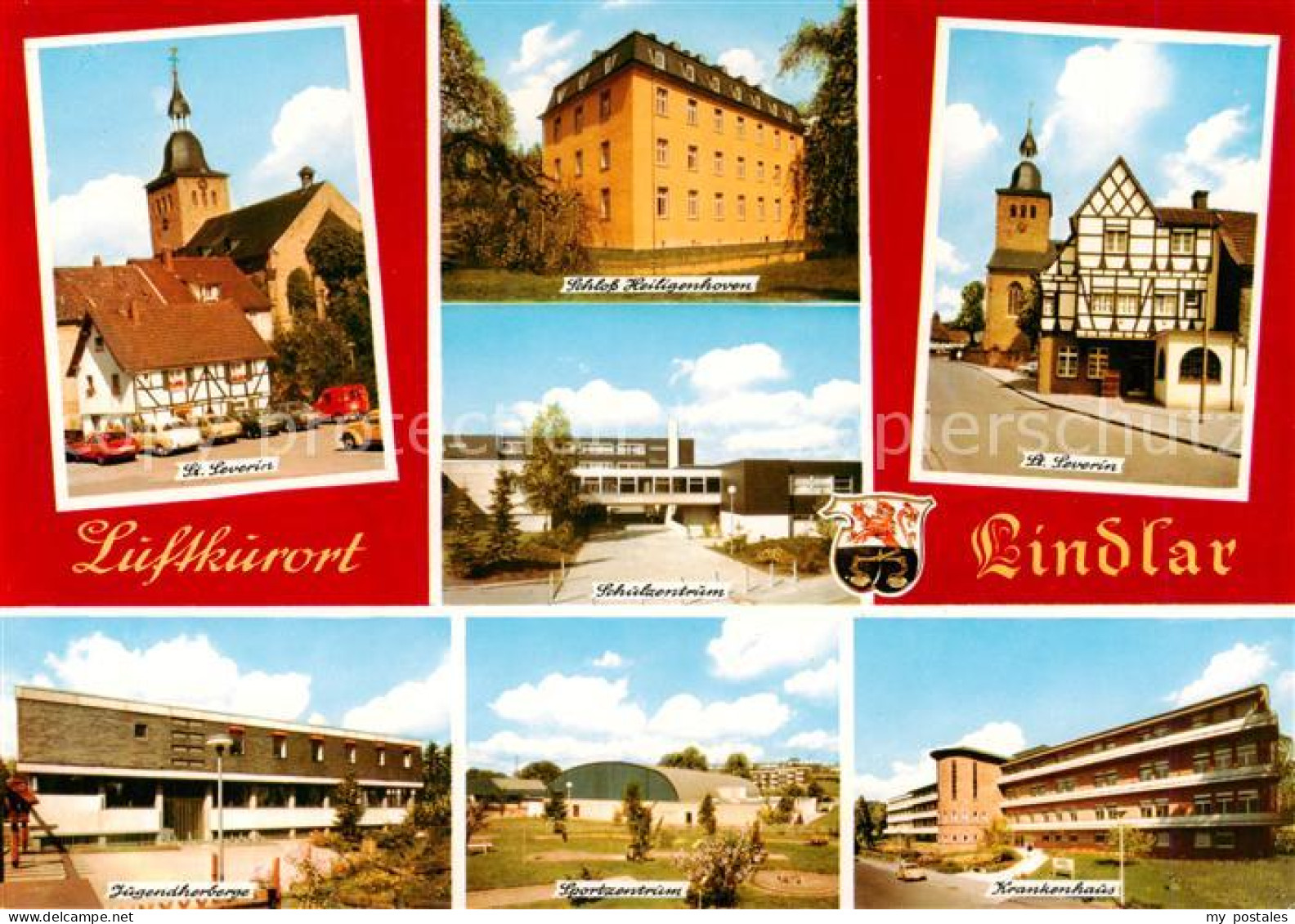 Lindlar St Severin Schloss Heiligenhoven Schulzentrum Jugendherberge Sportzentru