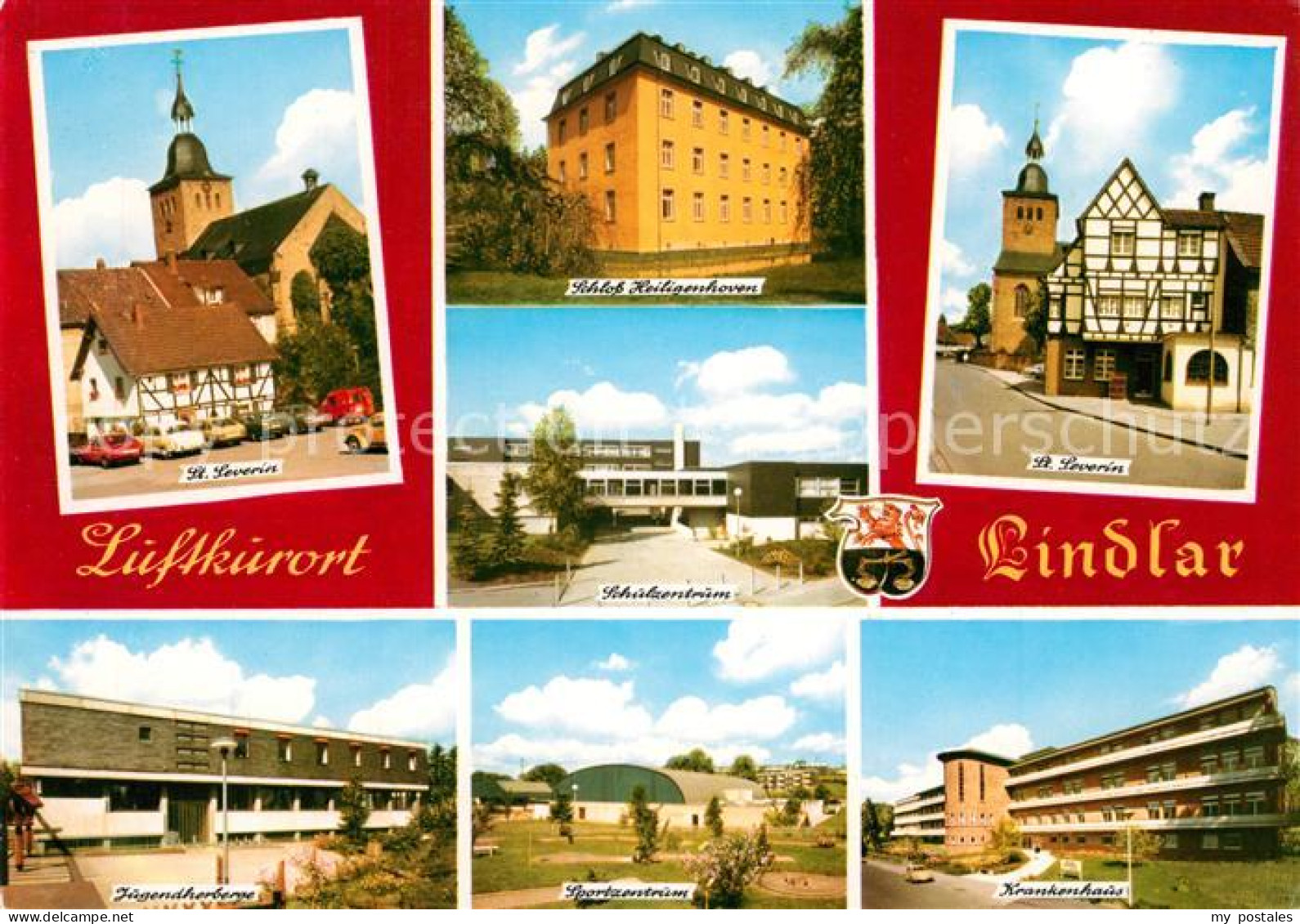 Lindlar St Severin Schloss Heiligenhoven Schulzentrum Jugendherberge Sportzentru