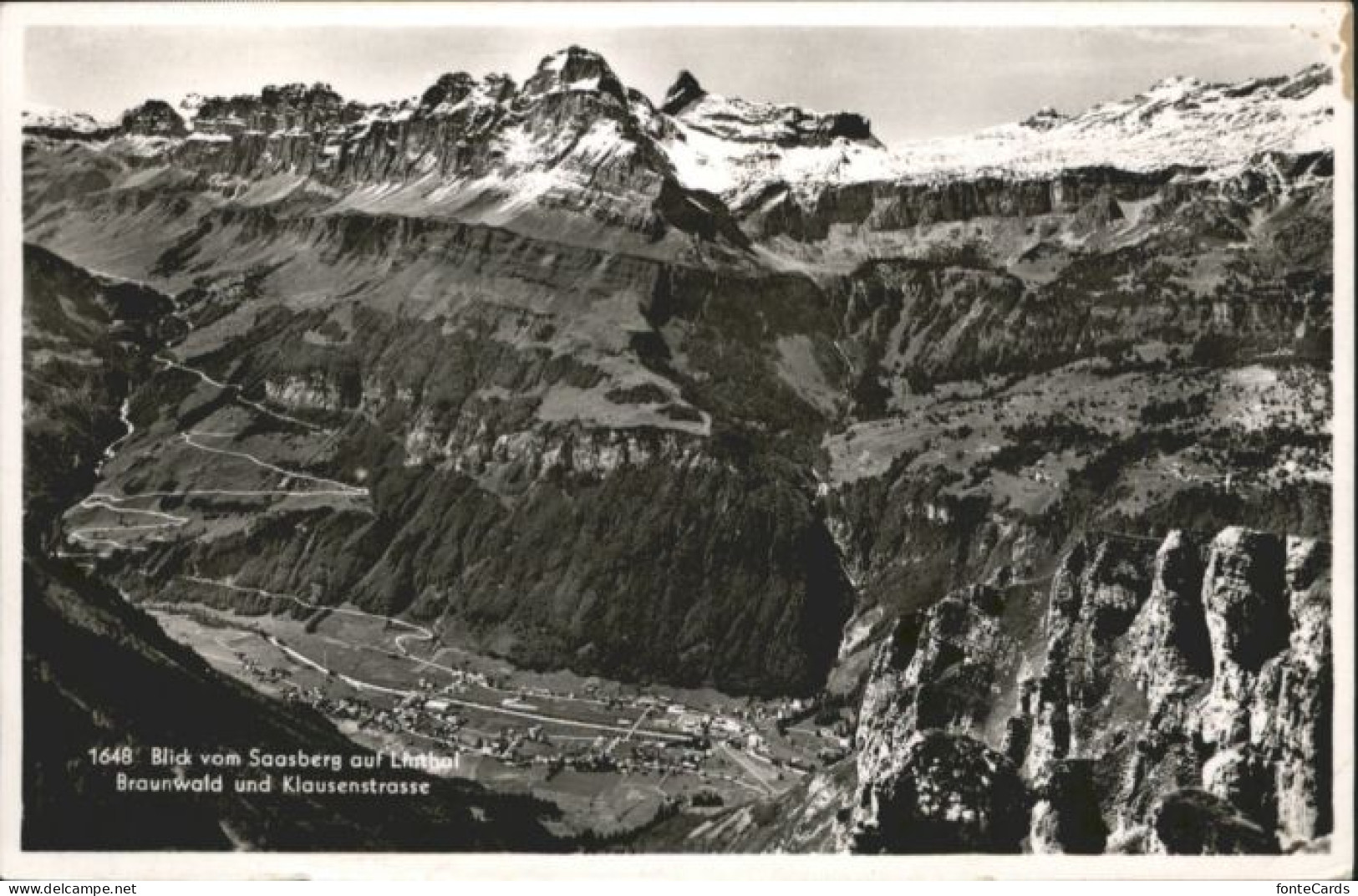 Linthal Glarus Linthal Braunwald Klausenstrasse