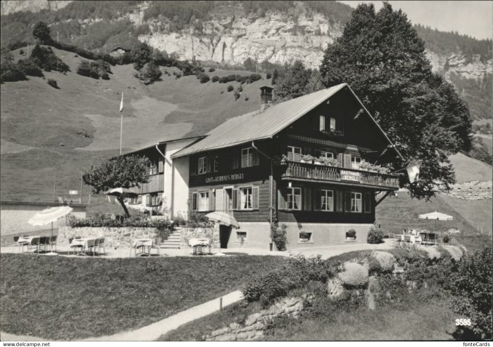 Linthal Glarus Linthal Gasthaus Bergli