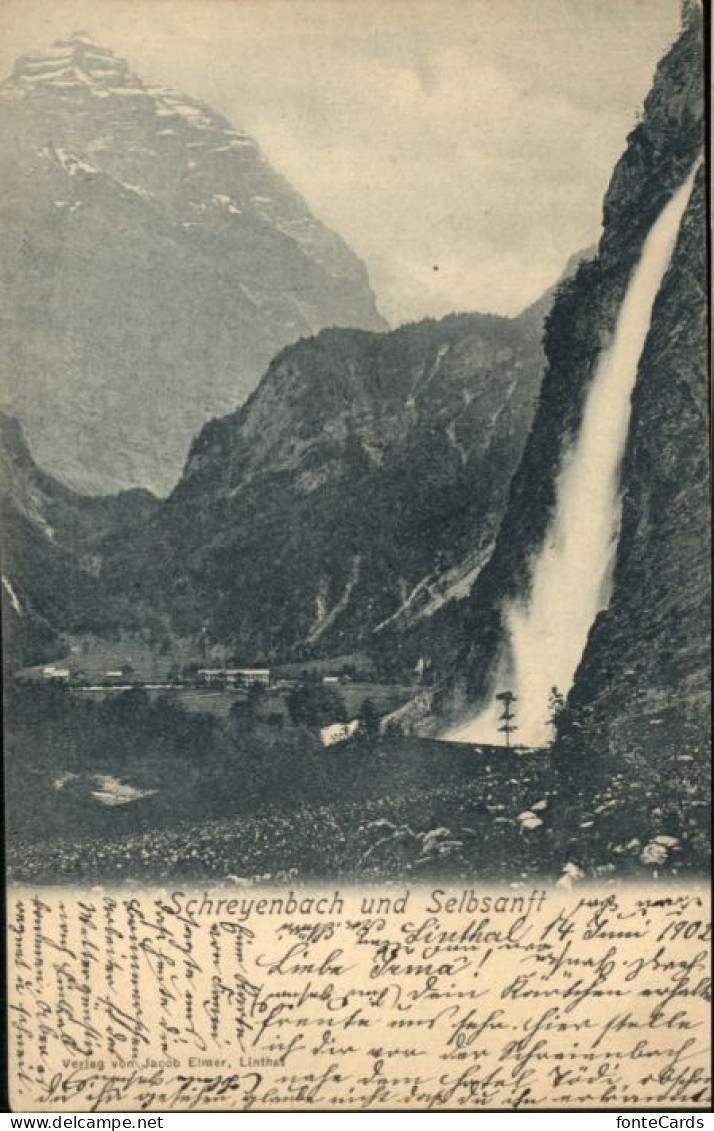 Linthal Glarus Linthal Schreyenbach Selbsanft