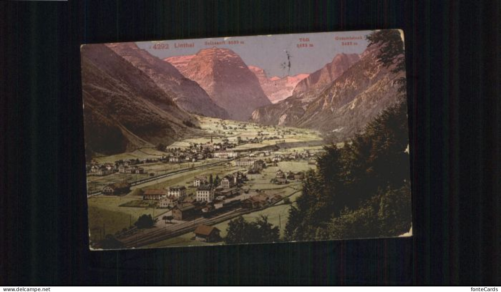 Linthal Glarus Linthal Selbsanft Toedi Gemmistock