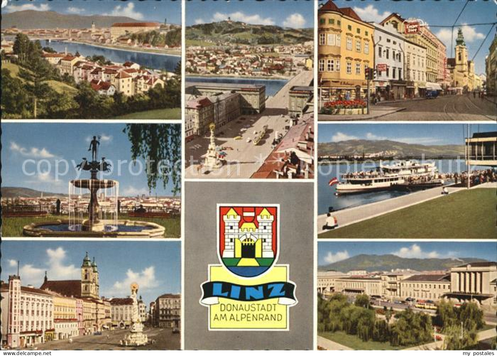 Linz Donau Hauptplatz Urfahr Poestlingberg Landstrasse Hauptbahnhof