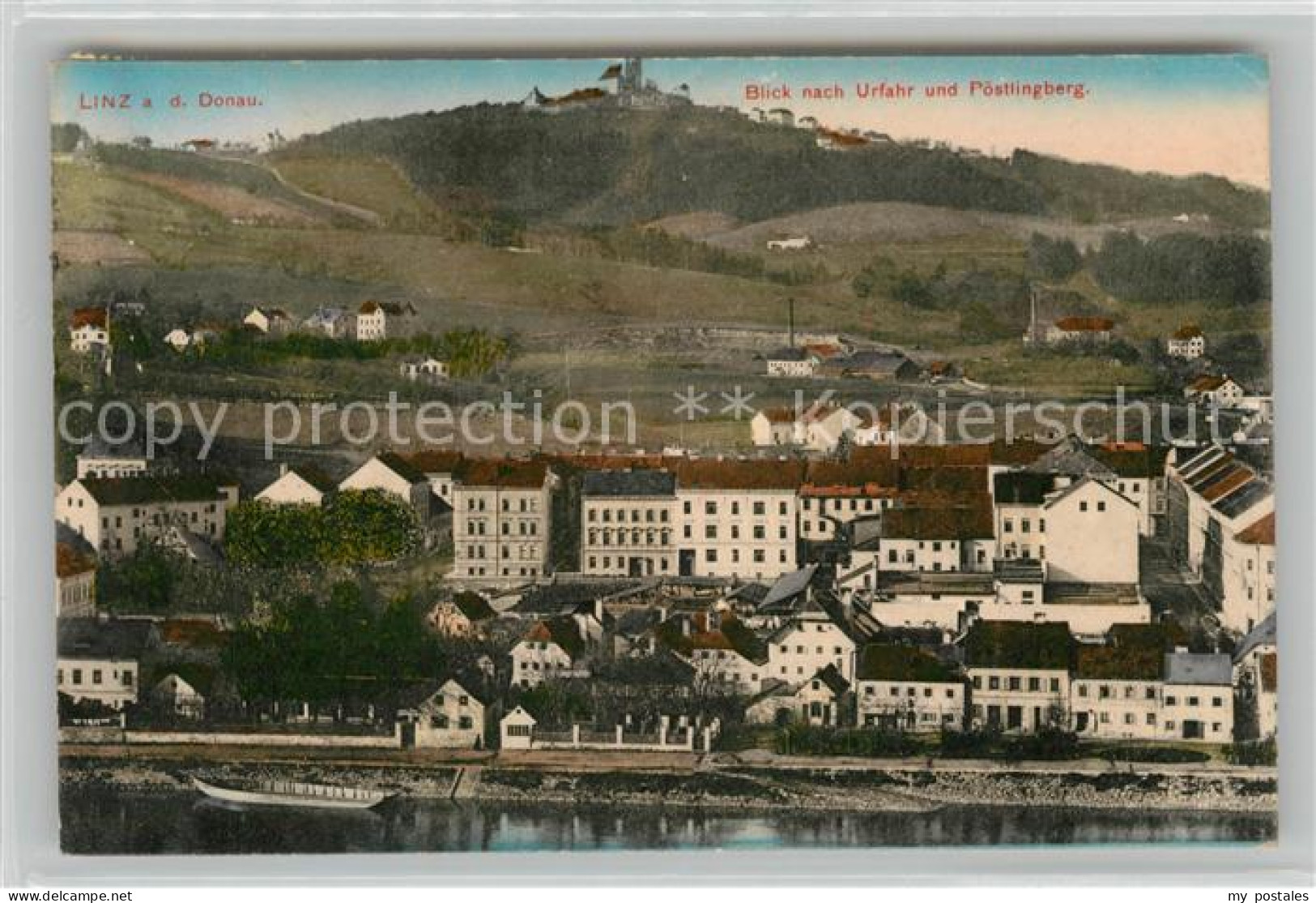 Linz Donau Pöstlingberg Urfahr Panorama