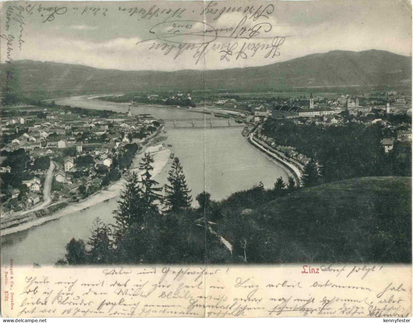 Linz - Klappkarte