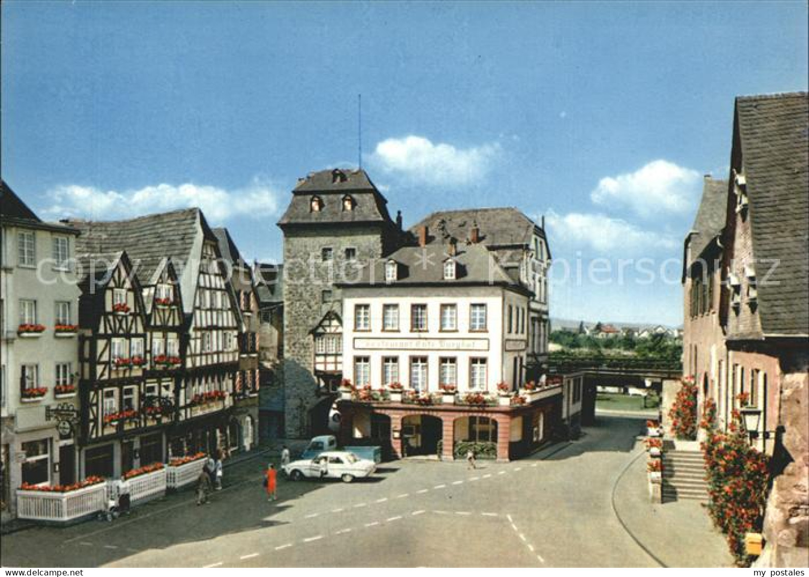 Linz Rhein Burgplatz