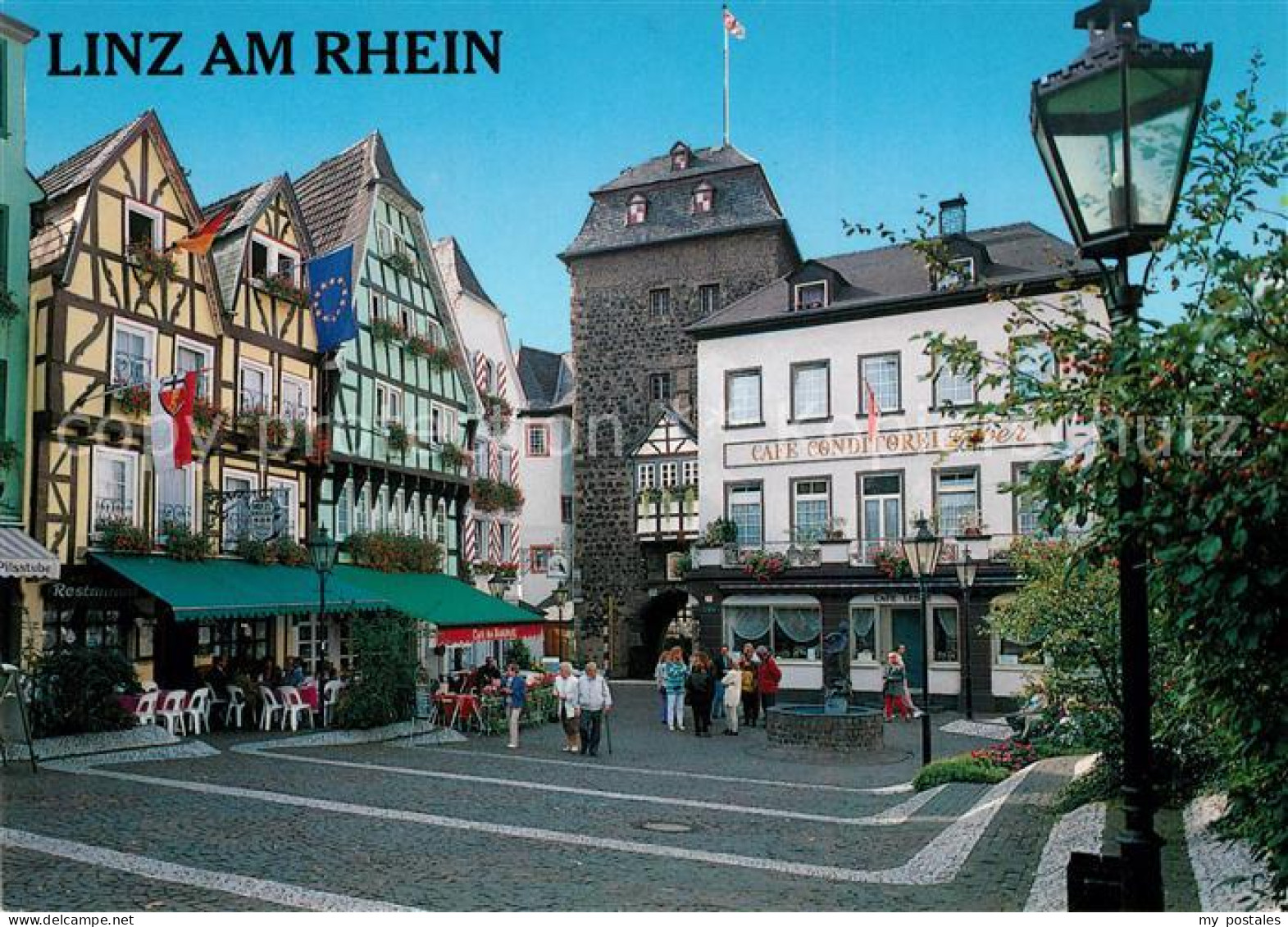 Linz Rhein Burgplatz
