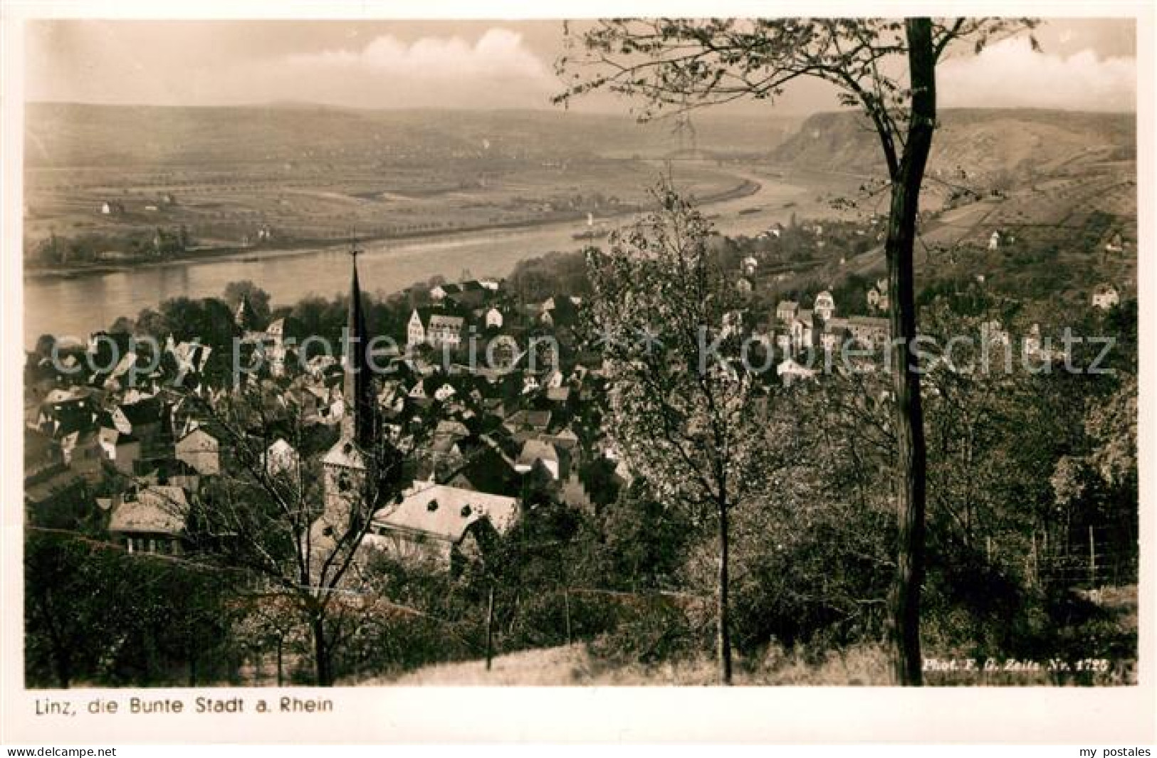 Linz Rhein Gesamtansicht