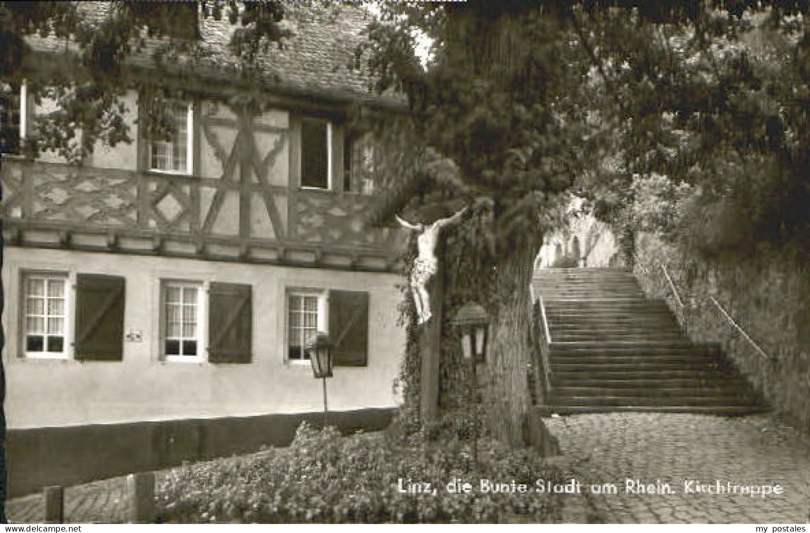 Linz Rhein Kirchtreppe