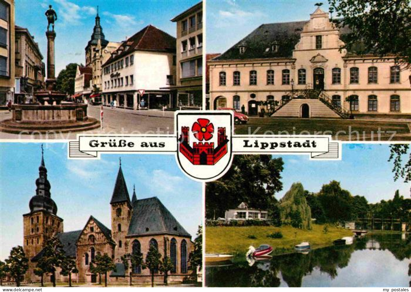 Lippstadt Brunnen Kirche