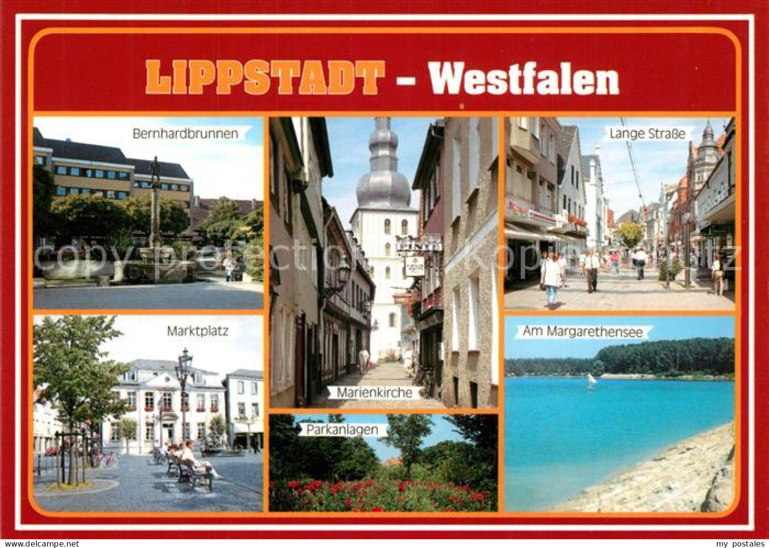 Lippstadt Marienkirche Marktplatz Margarethensee