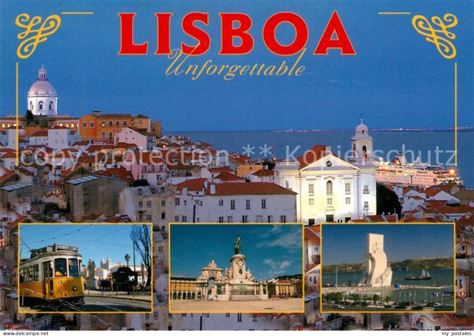Lisboa Alfama Santa Lucia Electrico