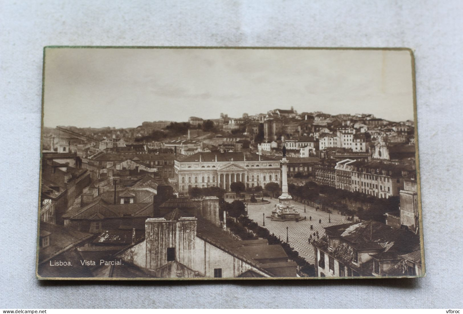 Lisboa, vista parcial, Portugal