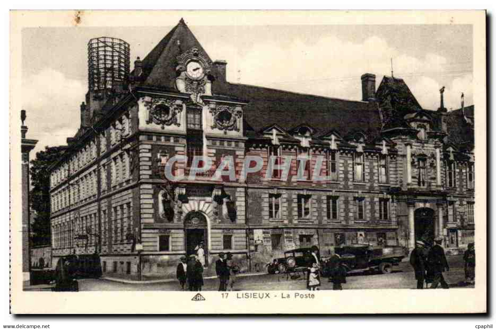 Lisieux CPA La gare
