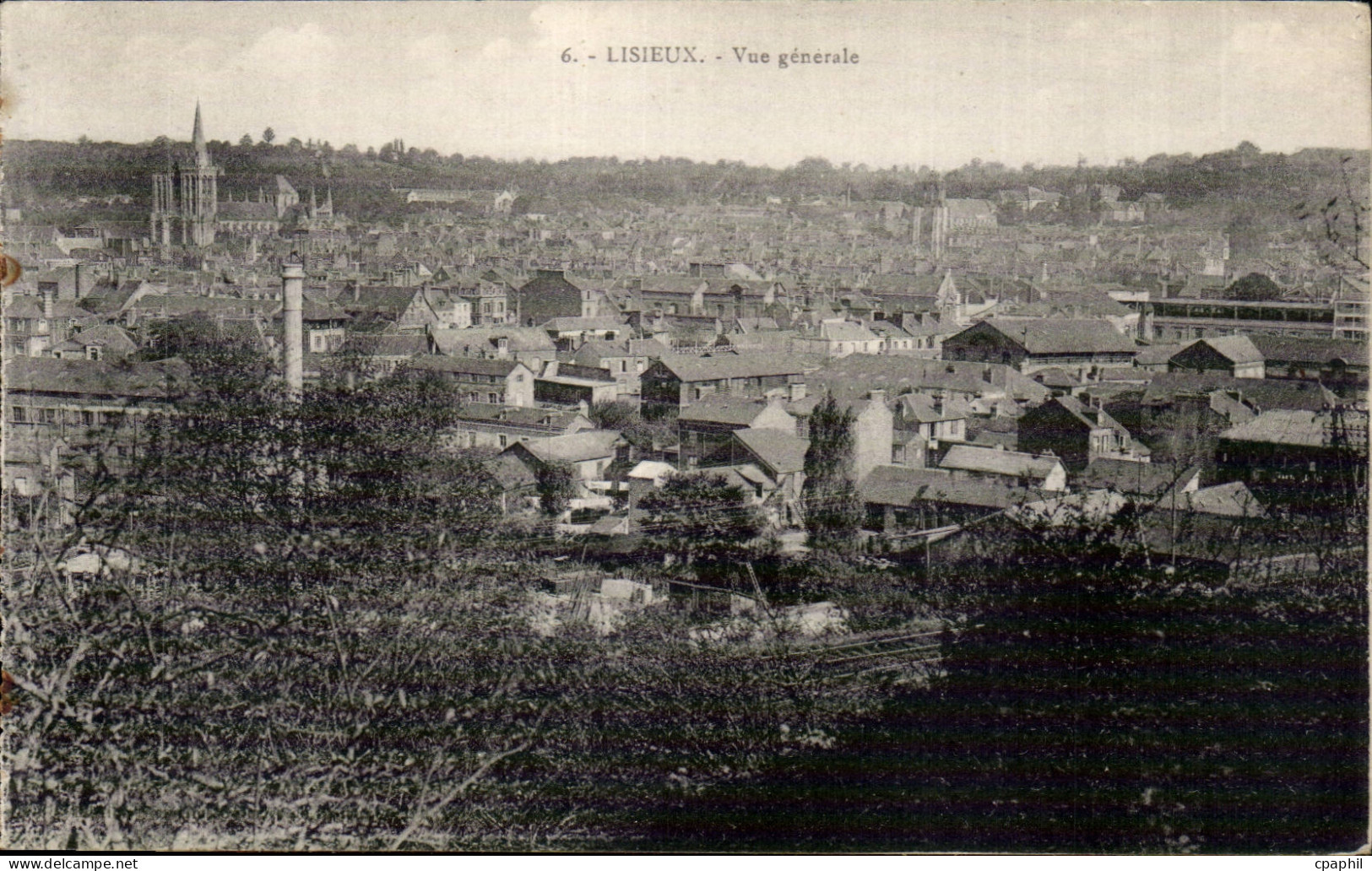 Lisieux CPA Vue generale