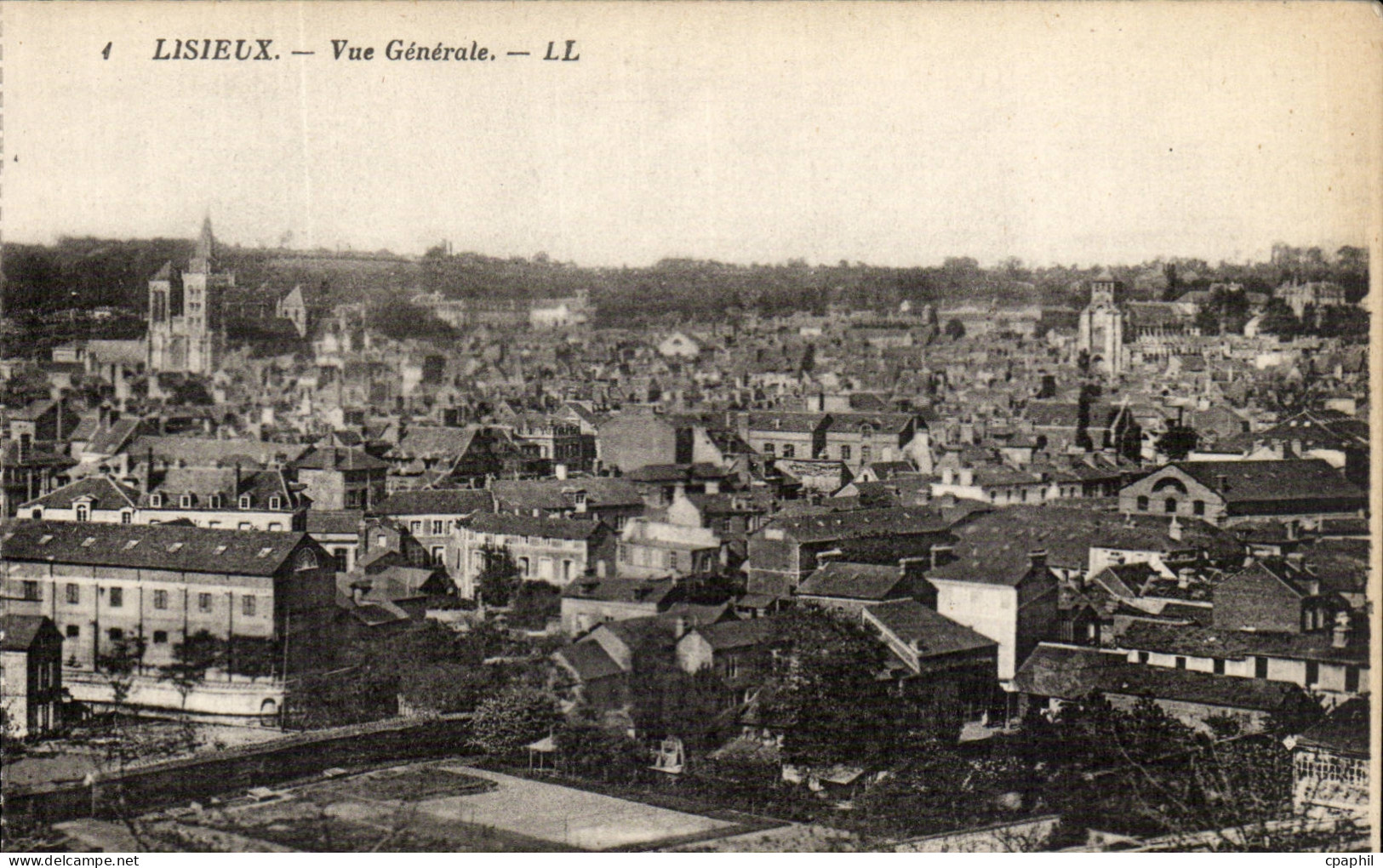 Lisieux CPA Vue generale
