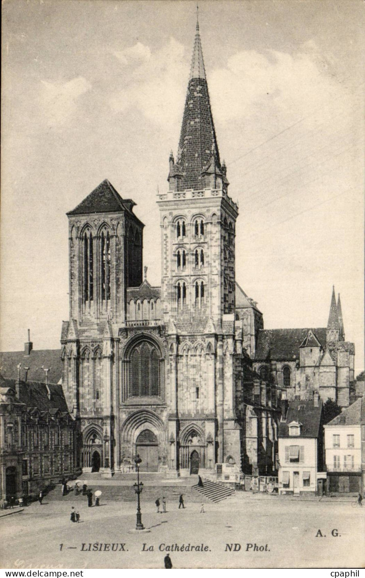 Lisieux - La Cathedrale - CPA