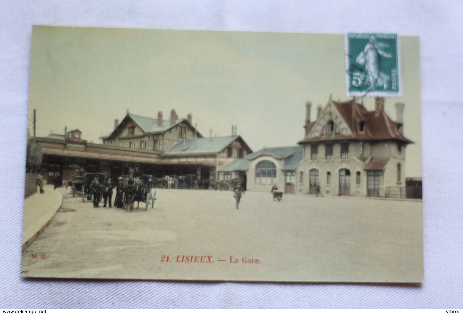 Lisieux, la gare, Calvados 14