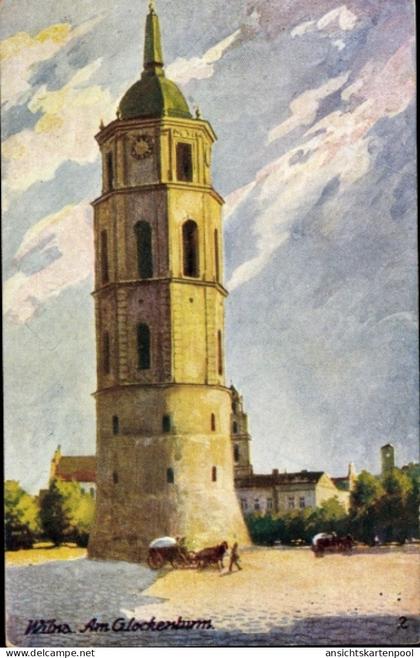 CPA Vilnius Wilna Litauen, Glockenturm
