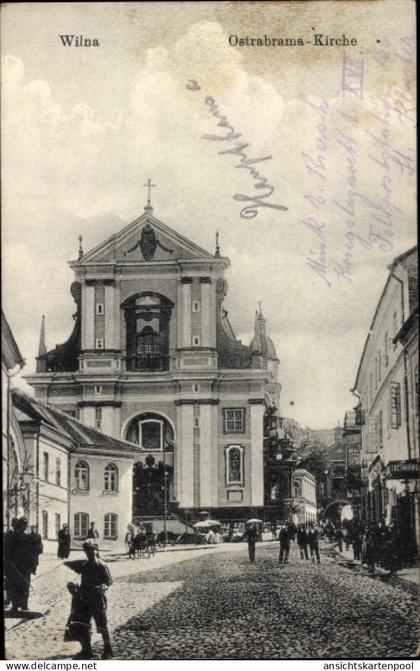 CPA Vilnius Wilna Litauen, Ostra Brama Kirche