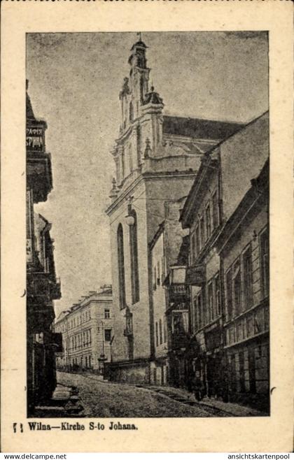 CPA Vilnius Wilna Litauen, St. Johanniskirche