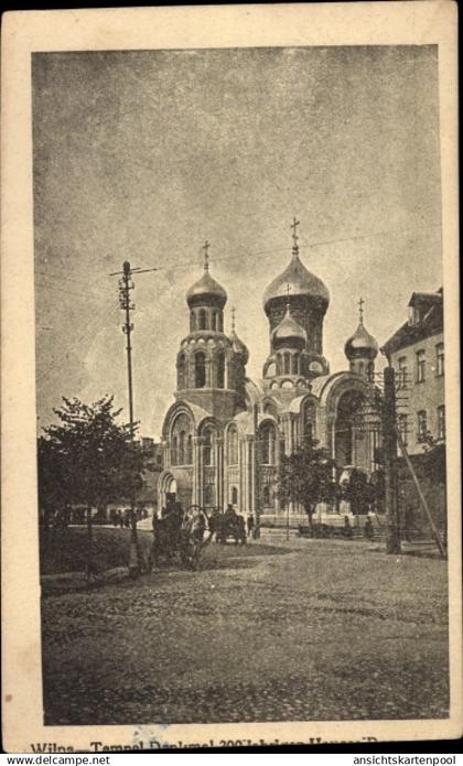 CPA Vilnius Wilna Wilno Litauen, Kirche