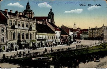CPA Vilnius Wilna Wilno Litauen, Ulica Wielka