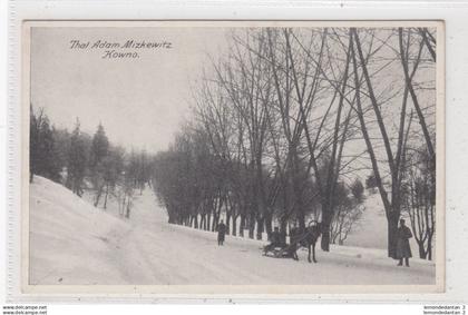 Kowno. Thal Adam Mizkewitz.*