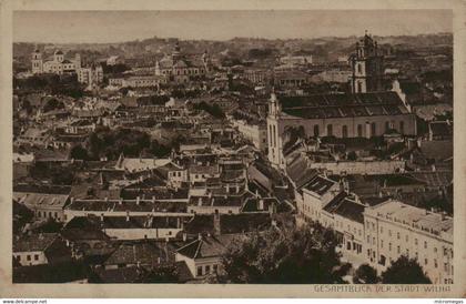 Lituanie - WILNA - Gesamtblick der Stadt