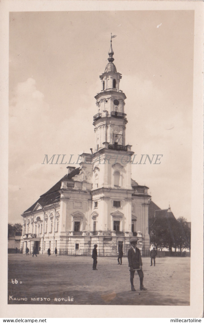 LITHUANIA - Kaunas, Kanumo Miesto Rotuse, Photo Postcard