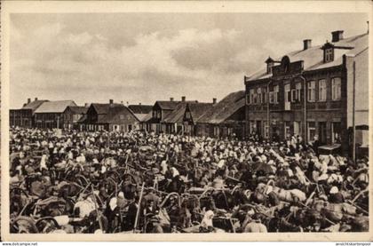 CPA Birzai Birschi Birsen Litauen, Marktplatz